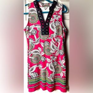 XS Crown & Ivy Pink Paisley Flower dress